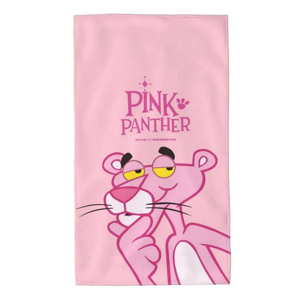 Amazon｜ピンク・パンサー Pink Panther タオル フェイスタオル